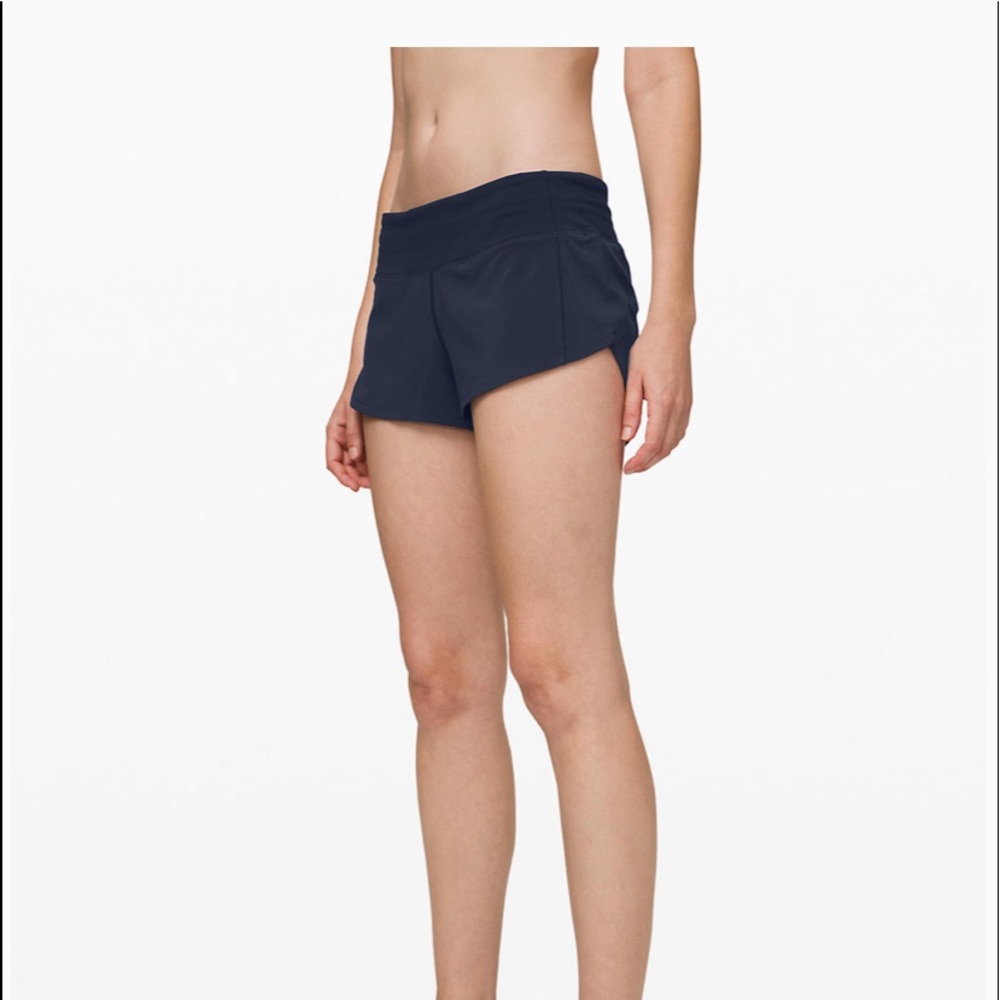 Speed Up Short 
2.5". Blue/ light blue..